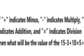 If “+” indicates Minus, “-” indicates Multiply, “÷” indicates Addition, and “×” indicates Division then what will be the value of the 15-3+10×5÷5