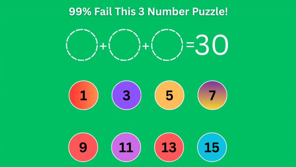 99% Fail This 3 Number Puzzle post